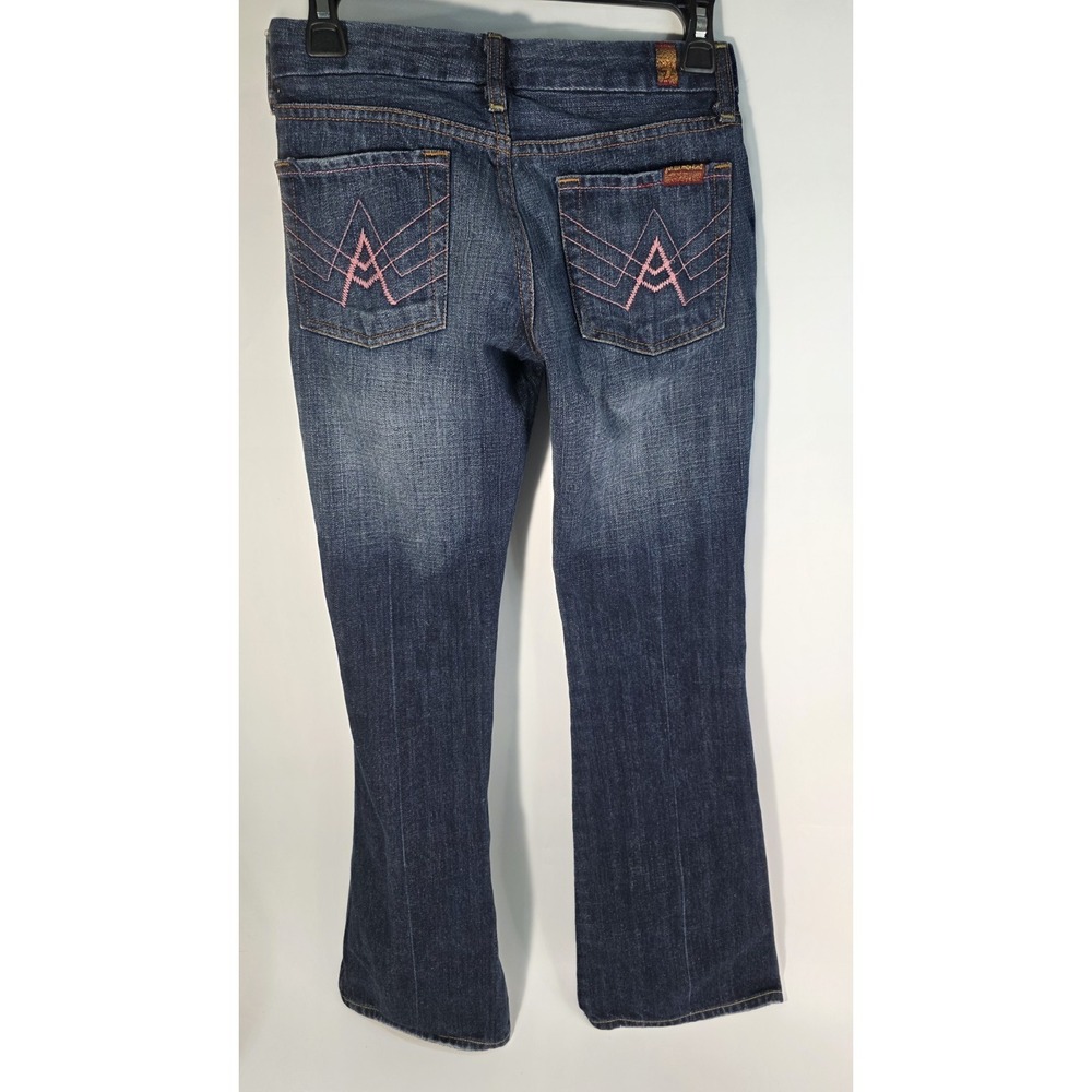 Vintage Y2K 7 for‎ All Mankind "A" Pocket Ladies Size 25 Flared Bootcut Jeans